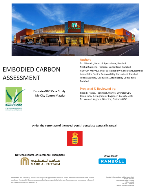 Case Study Embodied Carbon